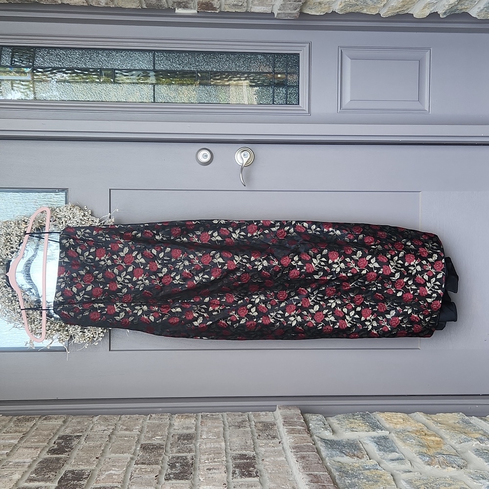 Vintage Jessica McClintock Rose formal dress Marked Down!!